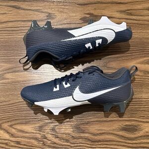 Size 10.5 Nike Vapor Edge Speed 360 2 TB Football Cleats College Navy White
